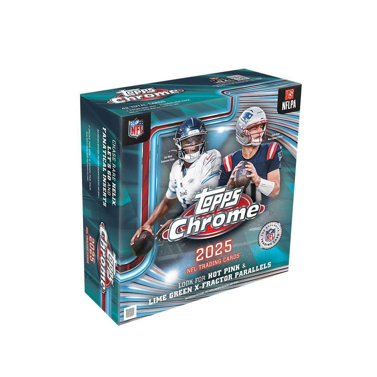 2025 Topps Chrome Football - Mega Box — Football